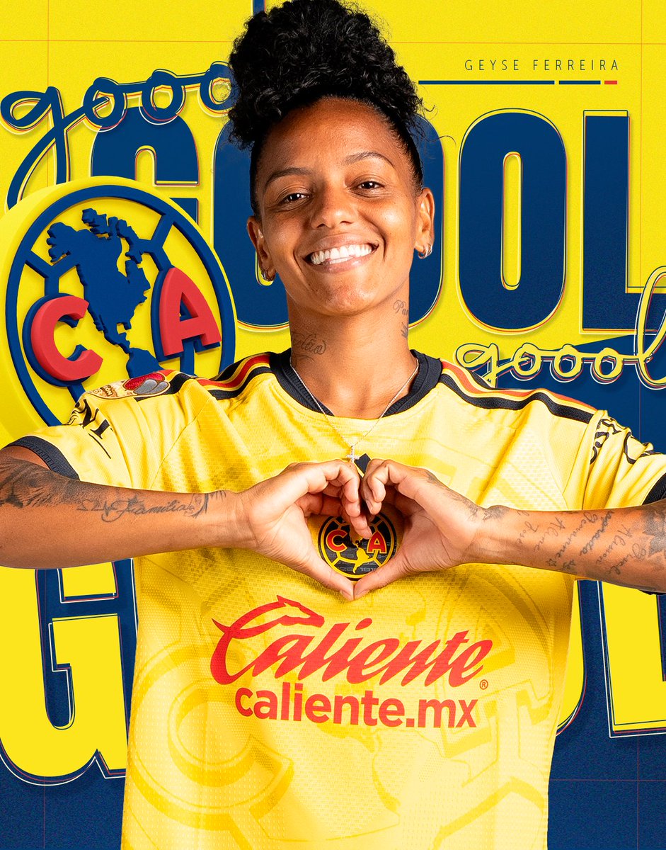 AmericaFemenil's tweet photo. ¡GOOOOOOL DE GEYSE!
¡GOOOOOL DEL AMÉRICA! 🦅💙💛

⚽️ León 0-3 América https://t.co/x2mYphJI3g