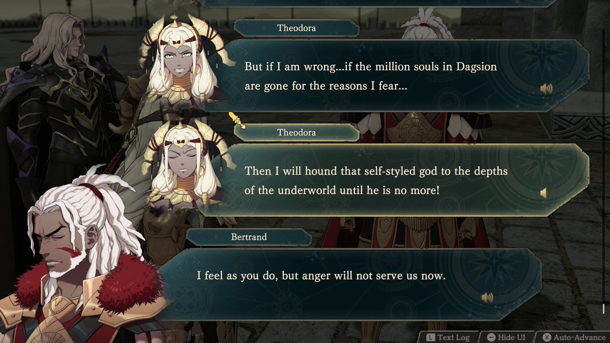 MatheusKEKW's tweet photo. #fefwspoilers

A parte 2 com as unidades mais forte é bem mais divertida até o mapa da ponte foi rápido e tranquilo 

A parte 2 é a continuação da história da Theodora, o Dietrich aparece uma vez por capítulo e some, a VA da Theodora fez um trabalho incrível nessas cenas https://t.co/60VJuZkdaJ