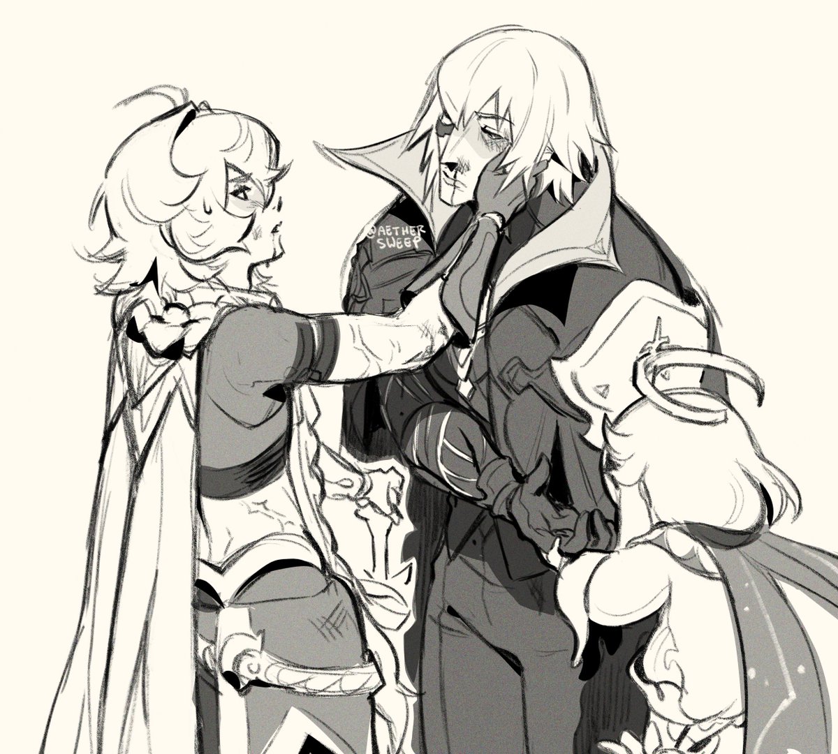 aethersweep's tweet photo. post-battle health check #dainther https://t.co/110Ca9IIhP