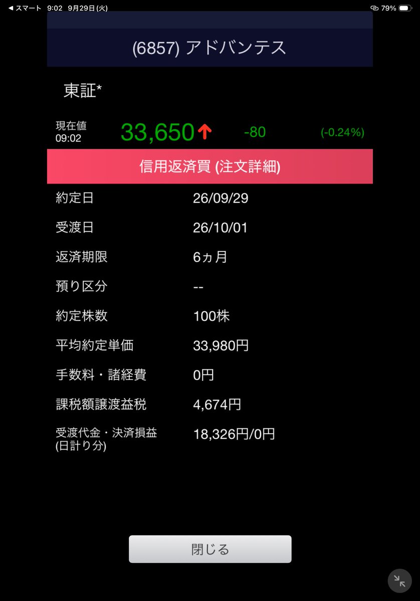 247_Mercedes's tweet photo. 今日は10時出勤
通勤途中に数分トレード
4.7万（税引き後36655円）

今日は仕事に集中。これでおしまい。 https://t.co/P8b5CKUXge