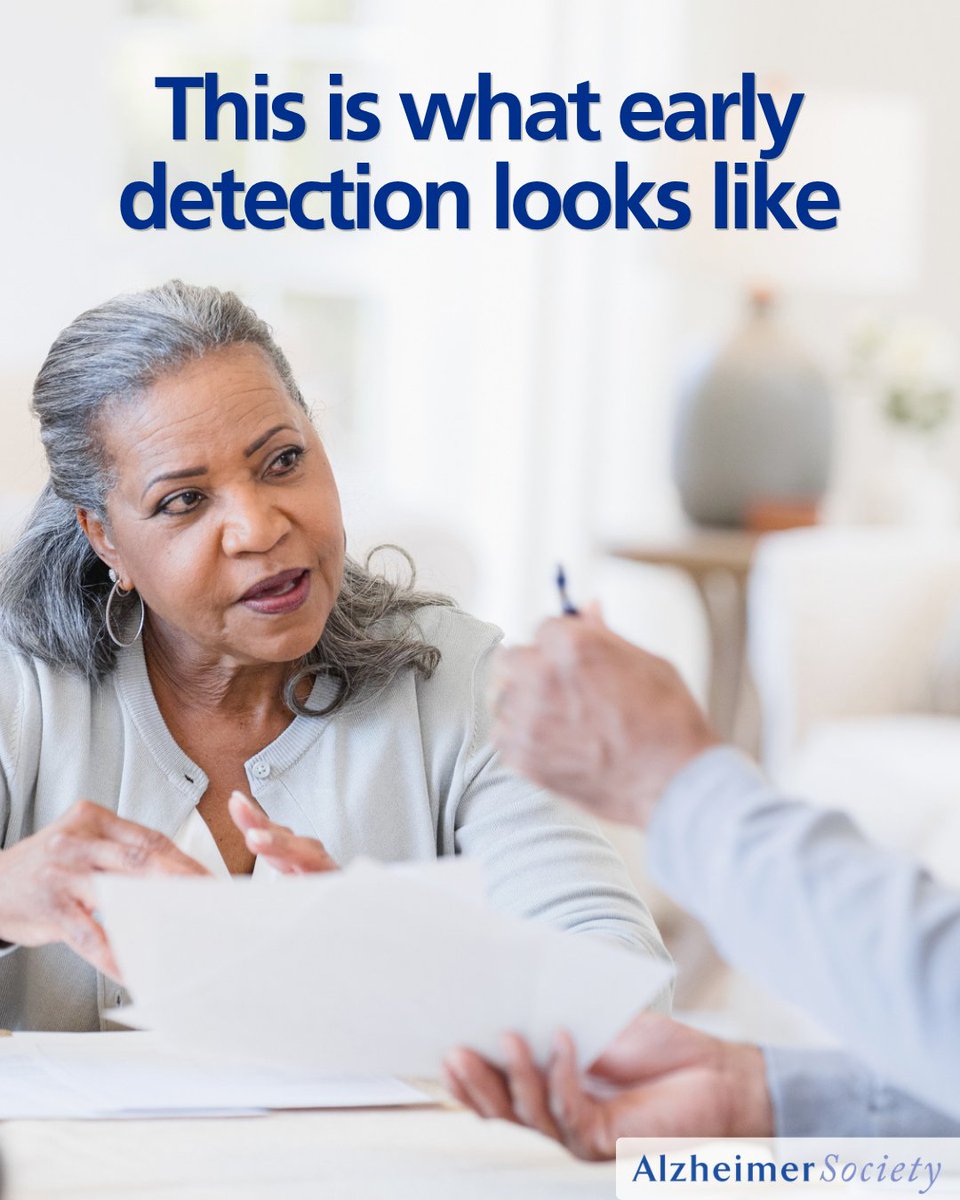 AlzCanada's tweet photo. “The earlier you know, the more you can do.” September is World Alzheimer’s Month and this year’s theme is early detection. Getting diagnosed earlier empowers you to make informed decisions about your finances, estate and health, and to share them with your loved ones. Learn more about the diagnosis journey at https://t.co/rIRk8H8uDT