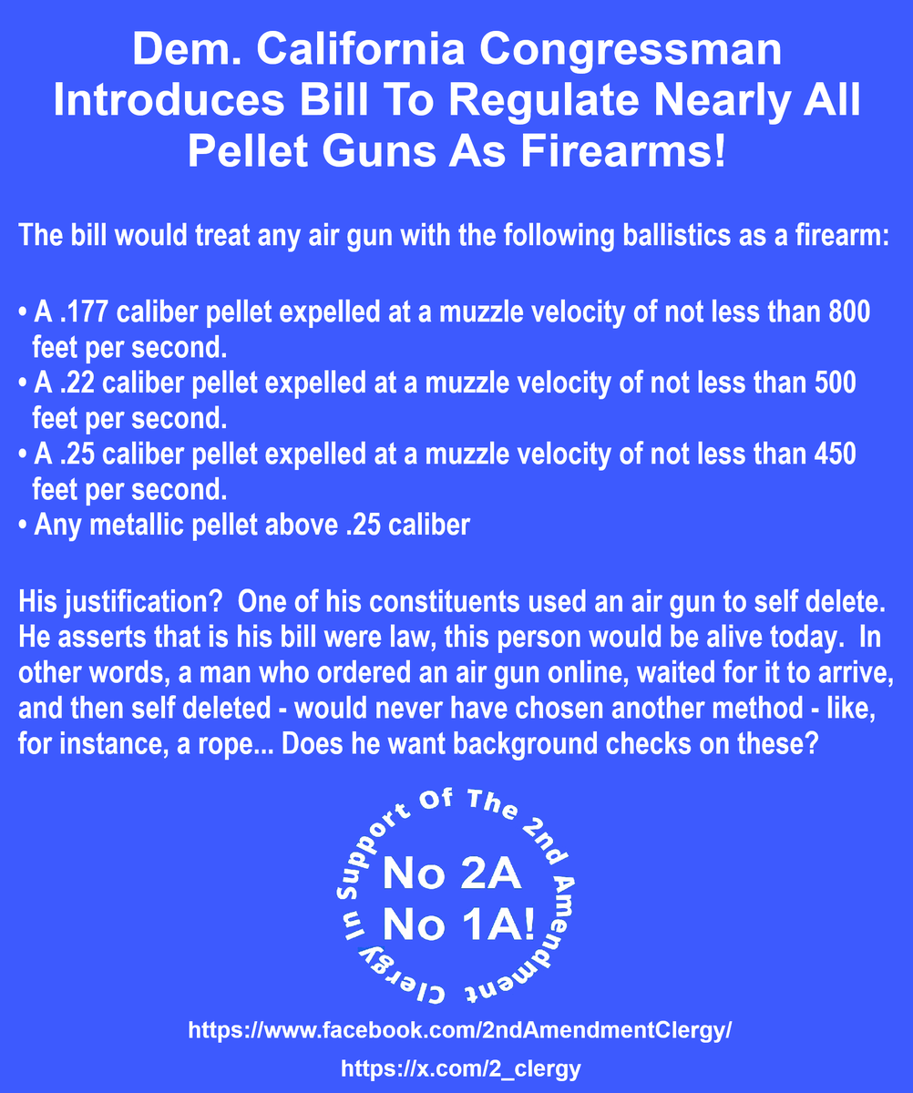 2_clergy's tweet photo. Source: https://t.co/i0MTUvmf8x
Bill text: https://t.co/HuLF8UxVeZ
#GunRights, #2A, #2ARights, #2ndAmendment,
#ConstitutionalCarry, #CCW, #ConcealedCarry
#DGU, #DefensiveGunUse https://t.co/bKHkrCphRz
