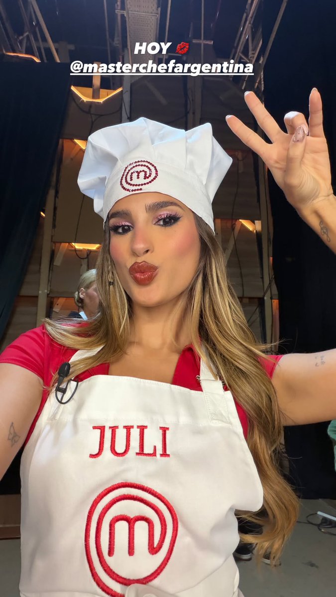 archivepoggio's tweet photo. HOY 22:15 Juli Poggio en👩🏼‍🍳💘#MasterChefCelebrity https://t.co/WBzC76tfXo