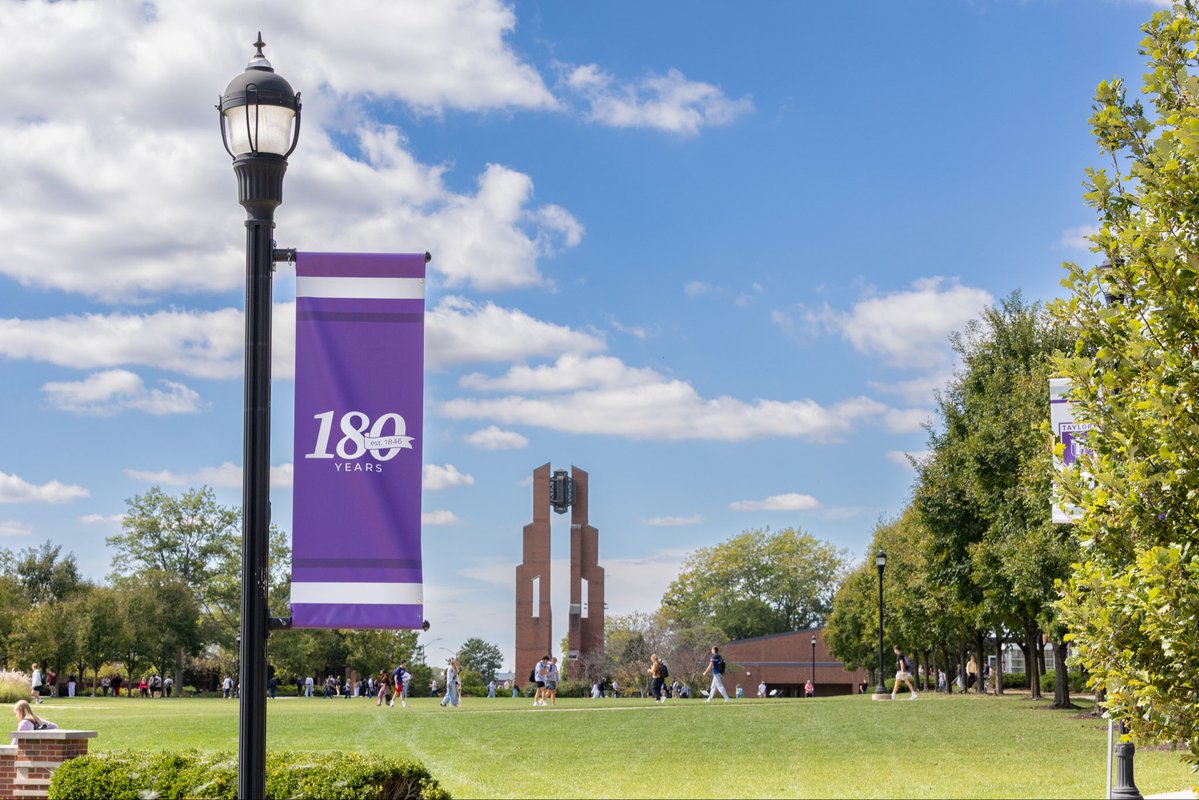 tayloru's tweet photo. Happy Founders Day! 🥳🎉

180 years ago, Taylor University was established. Originally founded as the Fort Wayne Female College, the University later acquired the name Taylor University in 1890 in honor of Bishop William Taylor.

#tayloruniversity #tayloru #tulifetothefull https://t.co/SaYajvKWEL