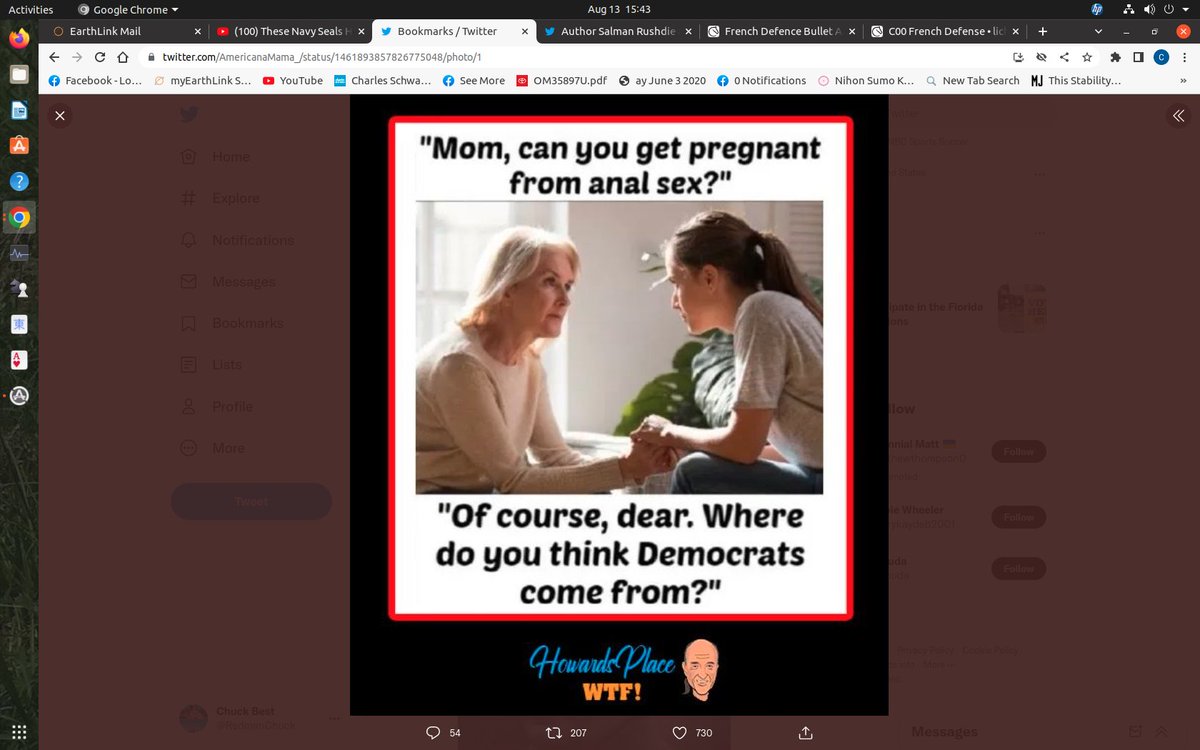 RedmanChuck's tweet photo. @urbanspaceman89 What else would you expect from Demoncrats? Fake photos, fakie charges against Trump, Fake Russian Collusion. Fake Climate Change. https://t.co/FKCgeJO4K4