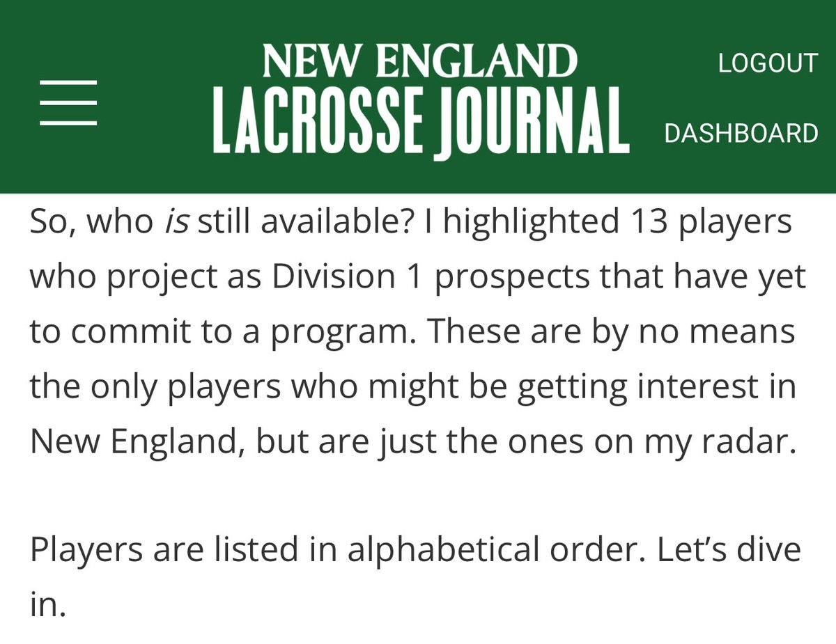 FriendsofBCHLax's tweet photo. Thank you @NELaxJournal and @cookejournalism for the shout out today to @BCHighlacrosse Midfielder Nathan Rogers in “Boys Recruiting: Top 13 Uncommitted ‘28s Still on the Board” in New England. @BChighathletics @MS_HS_LAX @LXCMinutemen @natlaxfed @sports_ledger https://t.co/ejKsBWEMw7