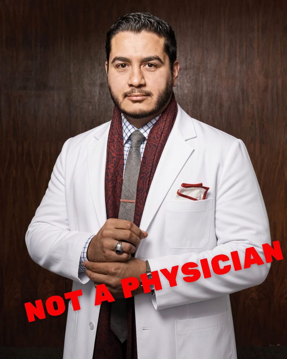 GOP_is_Gutless's tweet photo. Abdul El-Sayed went to medical school, skipped residency, never got a license, then ran for Senate as a “physician.”

That’s not a mix-up. That’s the pitch.

Michigan and New York records show no medical license. His hands-on clinical work was a four-week rotation he later called “cosplaying a doctor.”

Meanwhile old posts started vanishing: defund the police, reparations, Green New Deal, fireworks, the rest. Deleted archives do what they always do. 
#ElSayed #MichiganSenate #PhysicianNotLicensed #DefundThePolice