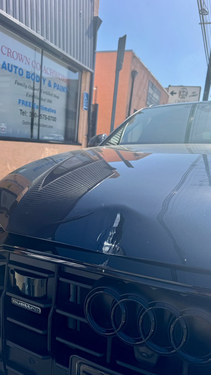 AutoBodyShop's tweet photo. Got in an Accident? Call us 310-575-0700, stop by, or request a FREE photo estimate online. Whether you are paying out-of-pocket, or going through insurance, by law, you can go to any shop of your choice. It's your car. It's your decision. We accept every insurance company. https://t.co/lBN4W2zdJu