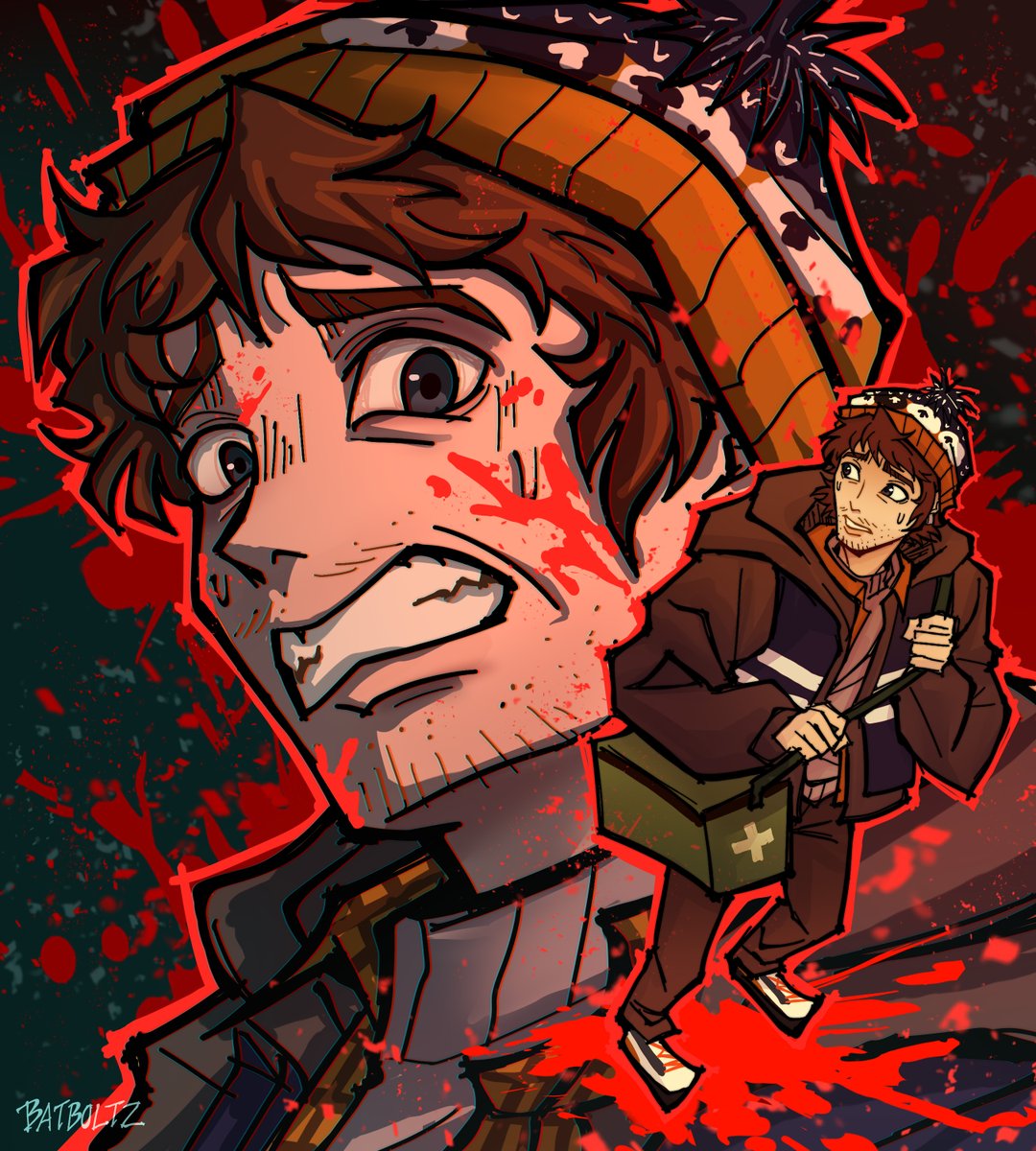 BATBOLTZ's tweet photo. bryan in a situation [#ResidentEvil #BryanHodukavich] https://t.co/wbiOVh3vaq