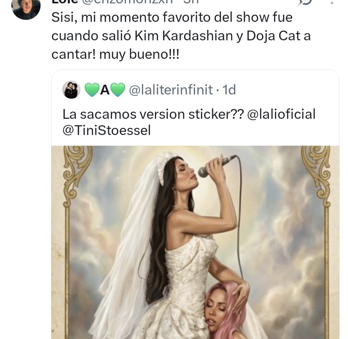 laliterinfinit's tweet photo. Se quejan de las caras que hace la IA pero usas una foto original donde no cambian la cara e igual se quejan
Porque odian la IA?? A VER ESCUCHO https://t.co/OLycH6Q6Ya