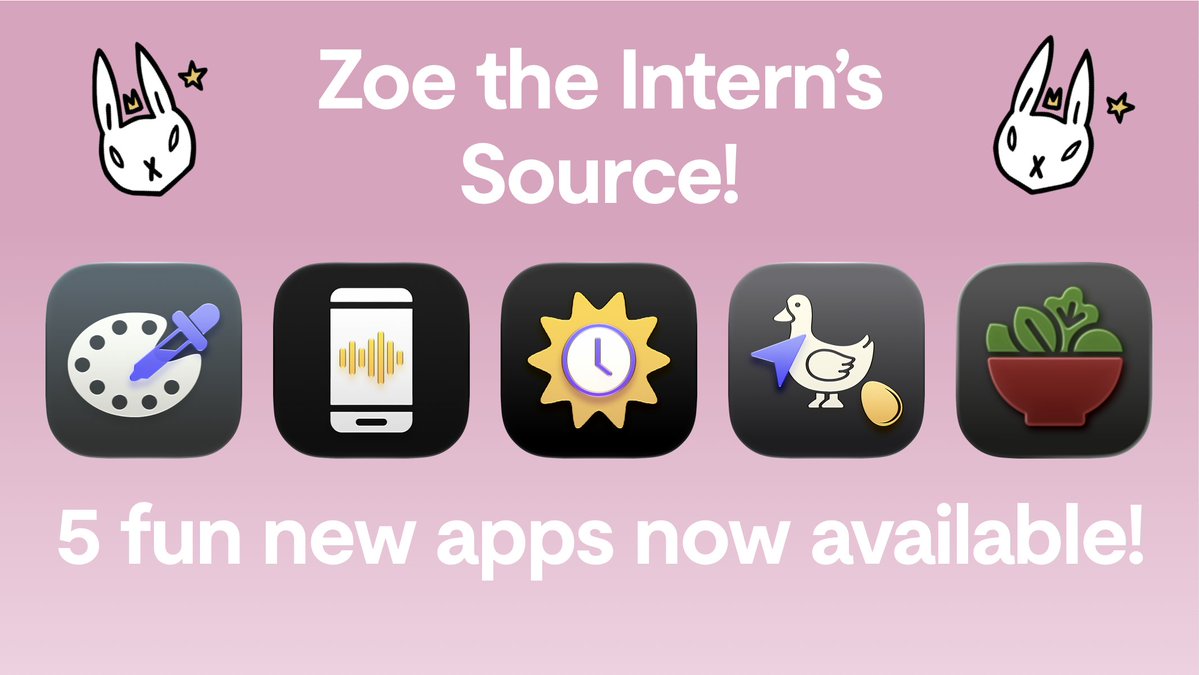 altstoreio's tweet photo. This summer, our intern @zoebeisner prototyped a few fun app ideas and put them all on AltStore PAL!

You can now add "Zoe the Intern’s Source" from AltStore PAL's featured sources to try out her apps — including a few that wouldn't be allowed on the App Store 👀 https://t.co/oFzUofFqqT