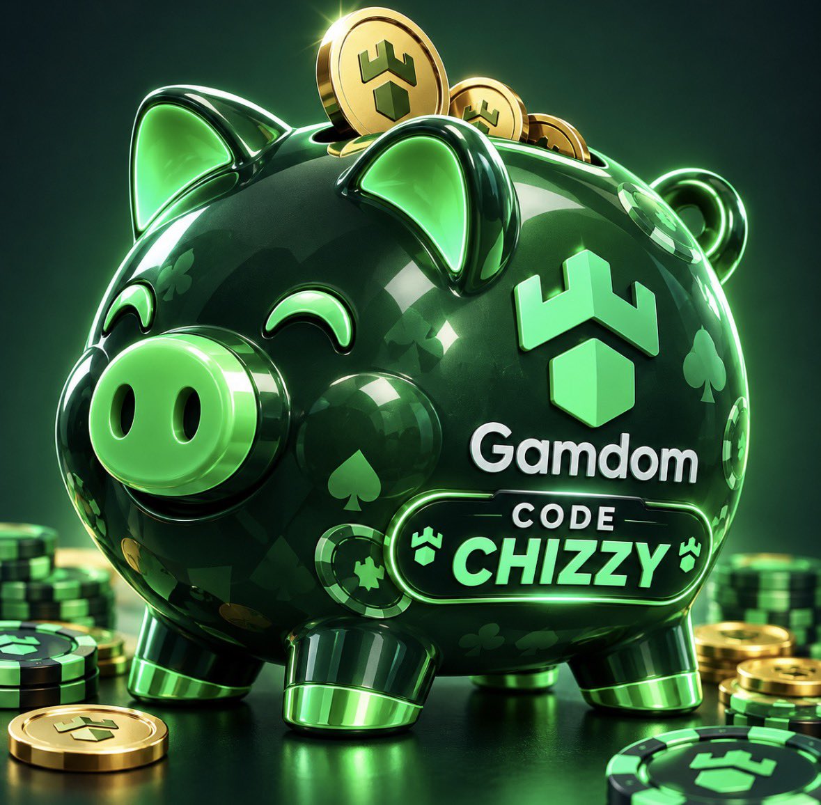 JJChizzy's tweet photo. I’m giving you 24 Hours to comment your @gamdom usernames before I go on a tipping spree! 💚

Checking for code ‘CHIZZY’ users! 👀 https://t.co/2jbQ4RVJhU