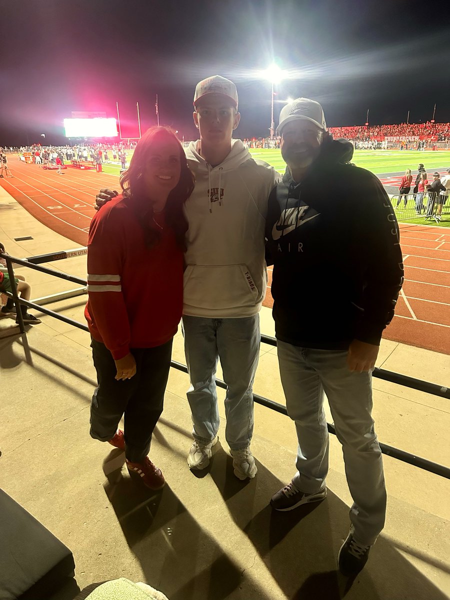 Landonwoods018's tweet photo. Thank you @SUUFB_  for an amazing game day visit! Thank you @CoachHuntSUU and @delanefitz for the opportunity to come down and see a great school! https://t.co/g0WLXp0JHY