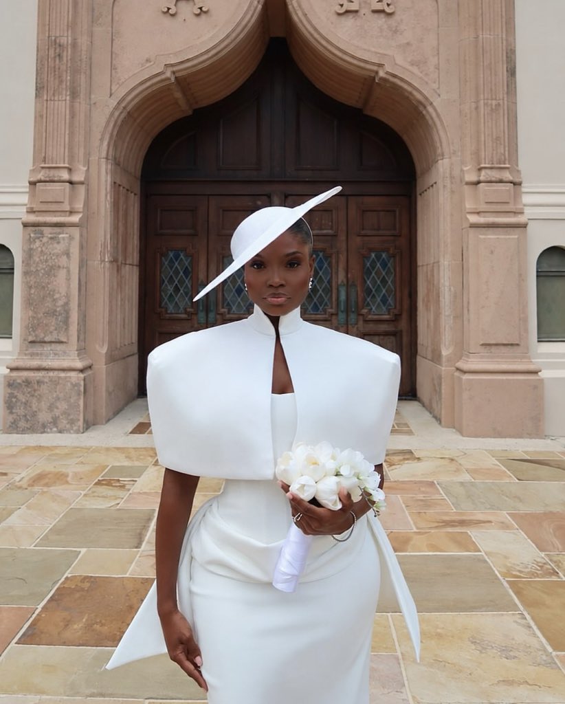 lizzyjollof's tweet photo. A stunning bride with an aura you can’t teach🤍 https://t.co/MA7G2EihrH