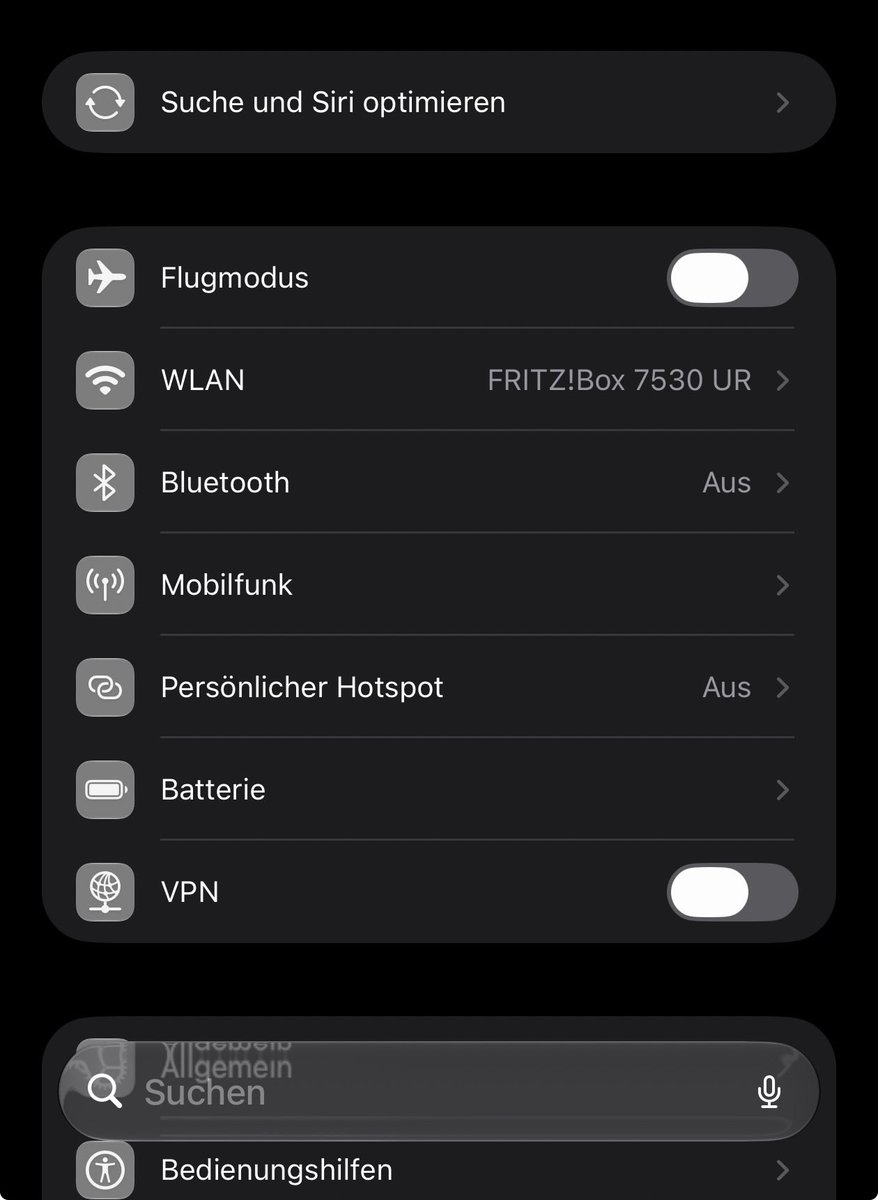 alex8119k's tweet photo. Kommt jetzt nach jedem Update Suche und Siri optimieren?😡 https://t.co/fnhrvLLnpn