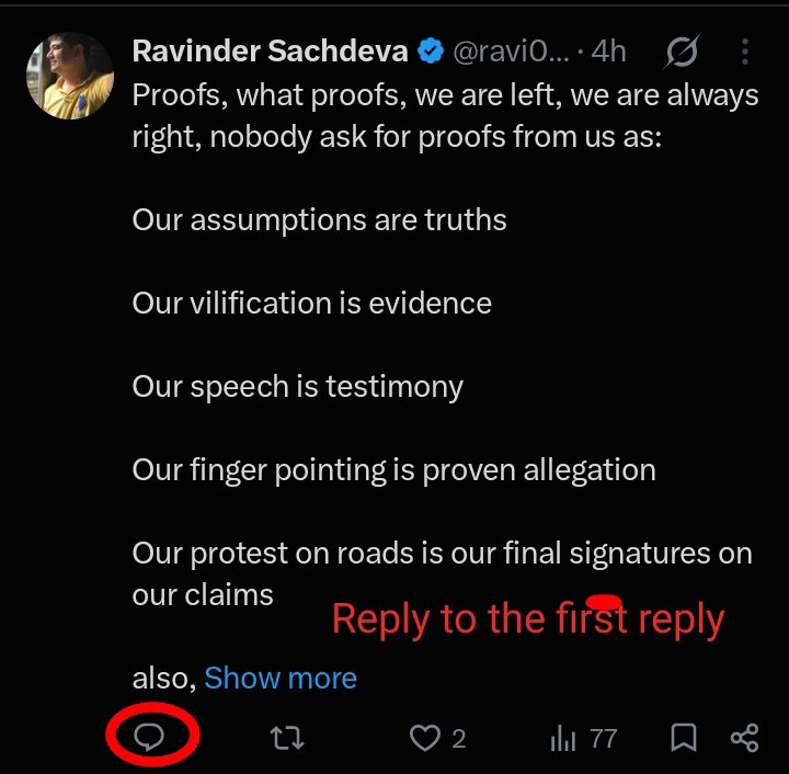 OldChameli's tweet photo. @ravi0304 @TVMohandasPai Reply to andhbhakt' posts after completing the following steps. I've explained as concisely as possible. @zoo_bear @RitikaChopra__ @pbhushan1 @SauravDassss @nit_set @DrNimoYadav @nimishdubey @iamnarendranath @reporters_co @1Simranbakshi @neha_aisa @vijaythottathil https://t.co/cKhM2iI6MC