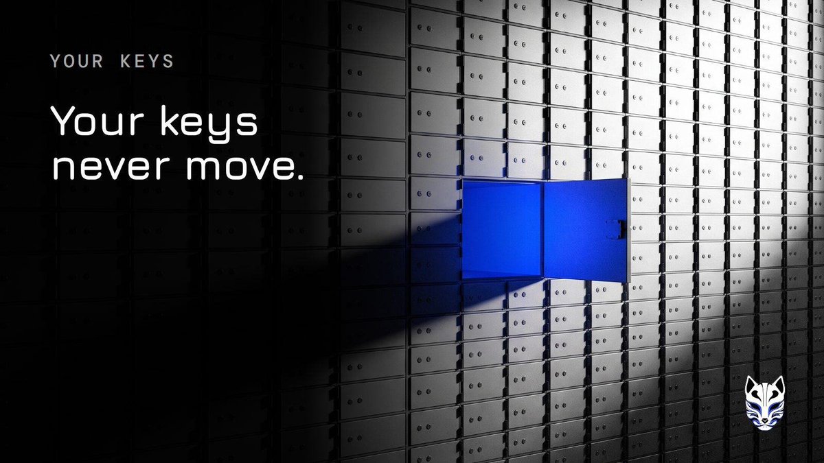 insidersdotbot's tweet photo. 6/7 Keep your keys
Copy trading on https://t.co/eqRQXWJME6 runs through a delegation you sign and can revoke. Your private keys never move. https://t.co/pxL2AJHwEo