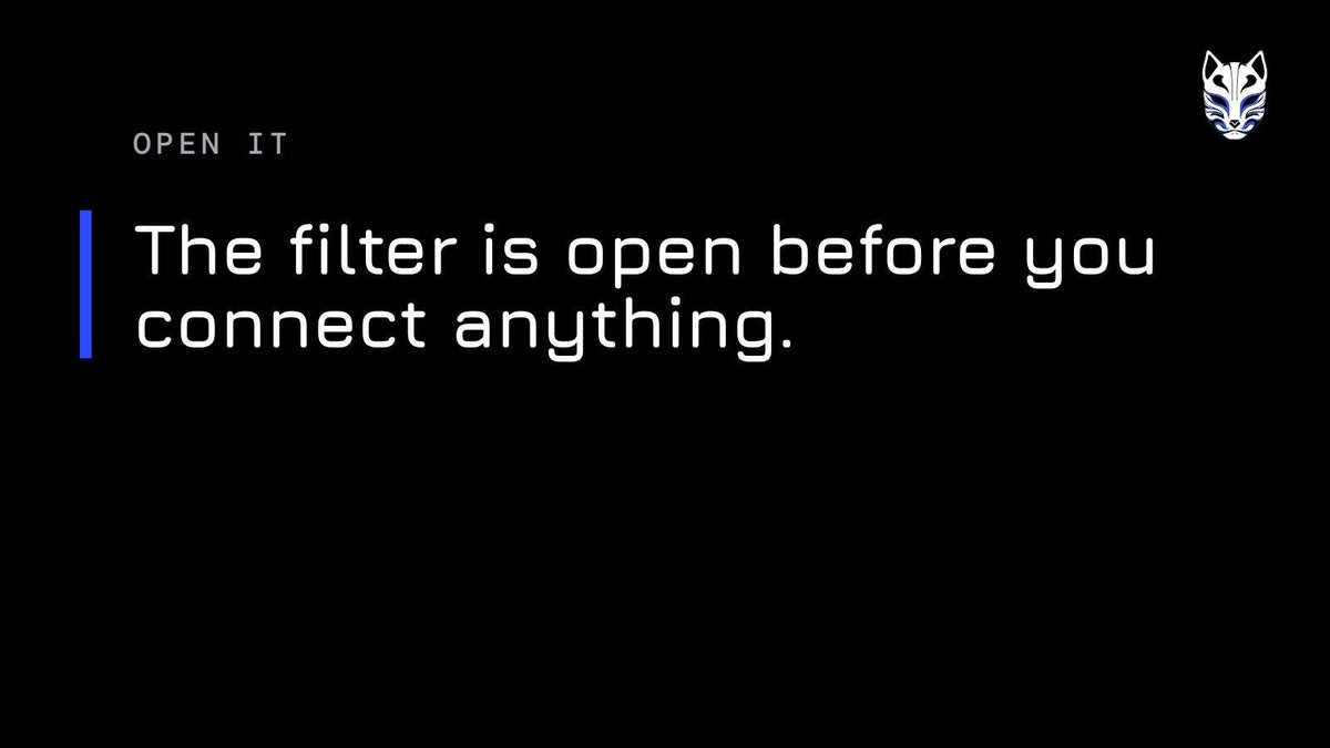 insidersdotbot's tweet photo. 7/7 Screen it yourself
The filter is open before you connect anything.
https://t.co/ZDm5hgBLHN https://t.co/6QgAVMlJzB