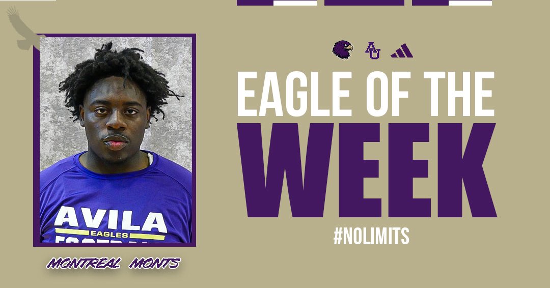 Avila_football's tweet photo. Eagle of the Week featuring Montreal Monts! 👀👏

#NoLimits https://t.co/WmQYA2HGRX