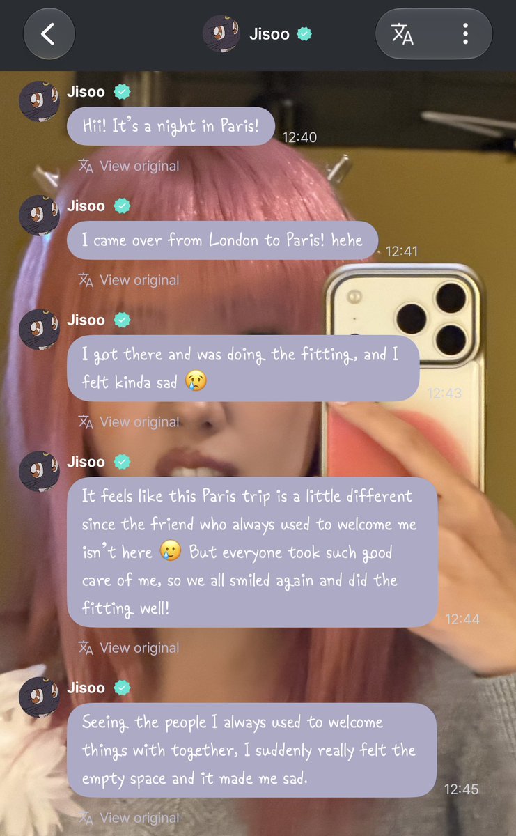 ANDRESTRZM's tweet photo. Ok, me voy a llorar todo el día 😭😭

JISOO te amamos mucho ❤️‍🩹 https://t.co/r4W1G7C4aO
