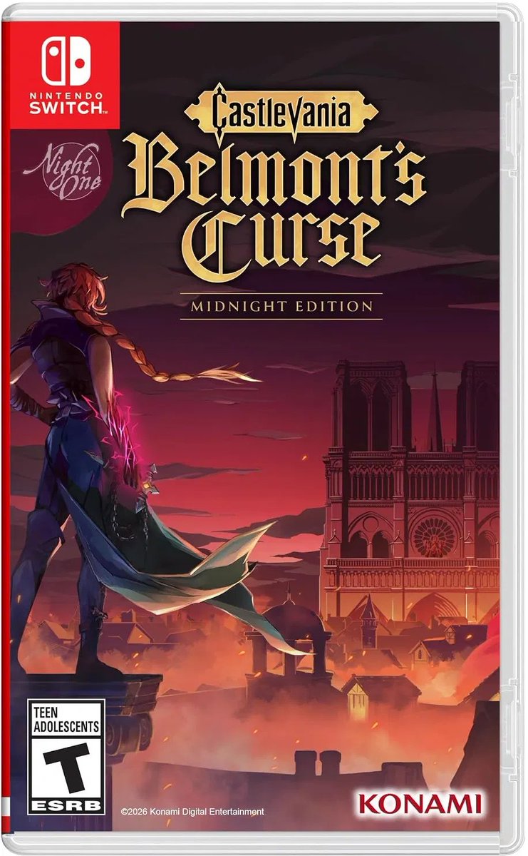 Sam_jep_'s tweet photo. @sdcjhsbdcjsbcjb @Castlevania_EN @Konami nope, for some reason in america we have this other cover art, and i mean, i dont dislike it, but its undeniable that the made by katsuya terda is 200% better https://t.co/tB5aaAkZf5