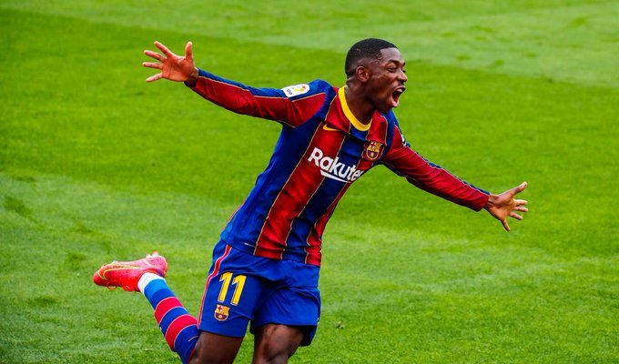 RodriFanFC's tweet photo. Who is that ONE player you defended for years and he finally disappointed you? Drop his picture if you have them... Mine: Dembele https://t.co/uGulGH0g64