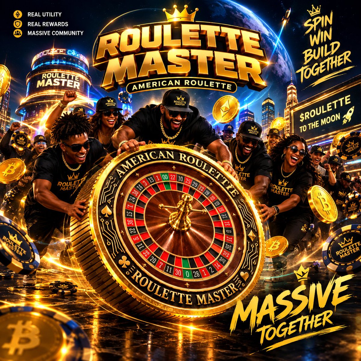 Deffidaddy's tweet photo. 🔥 THE SPIN IS ON! 🎰⚡
Roulette Master is rolling with the whole crew! 🚀💰
One wheel. One community. MASSIVE ENERGY.
We roll together, we build together, we rise together. 👑🎰🔥
@PoolKinggg https://t.co/MtCvwF6mdI