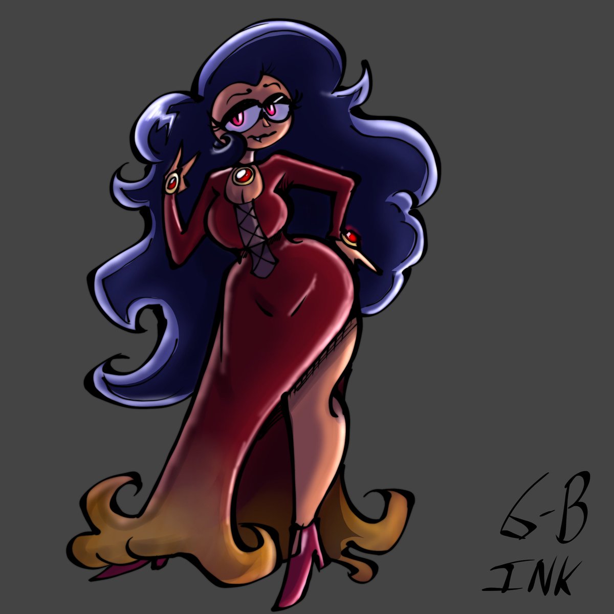 6BonesInk's tweet photo. finally, colors for the vampire https://t.co/iTsH8PhdpN