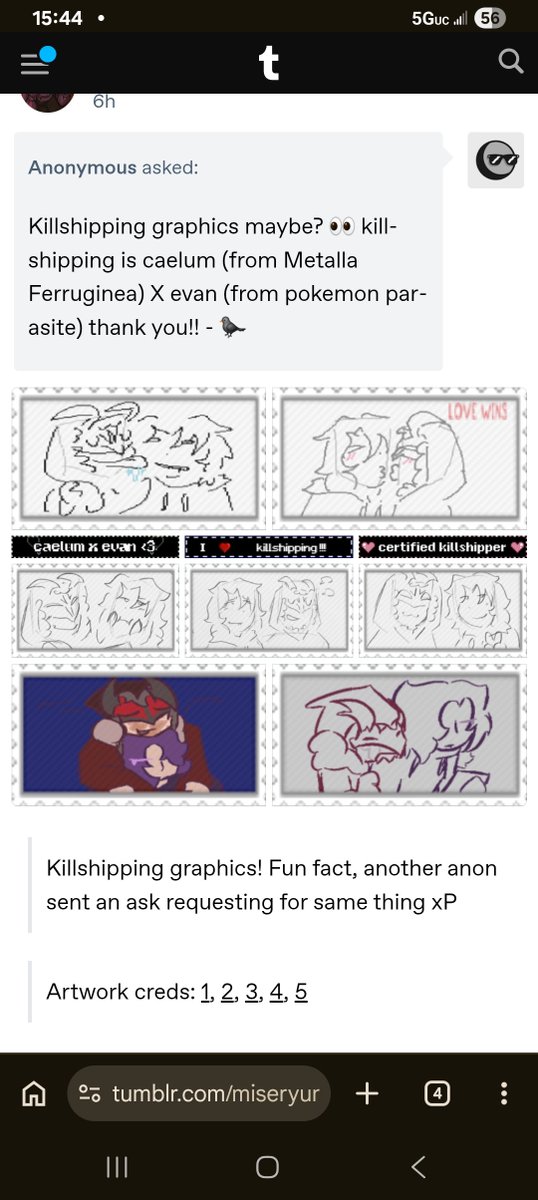 Iblamemyselflol's tweet photo. HUGE DAY FOR THE #KILLSHIPPING COMMUNITY. Also who tf is like psychologically linked with me the hell. /aff @Faggatron900 @bricrowave https://t.co/cPAyTmOYv6