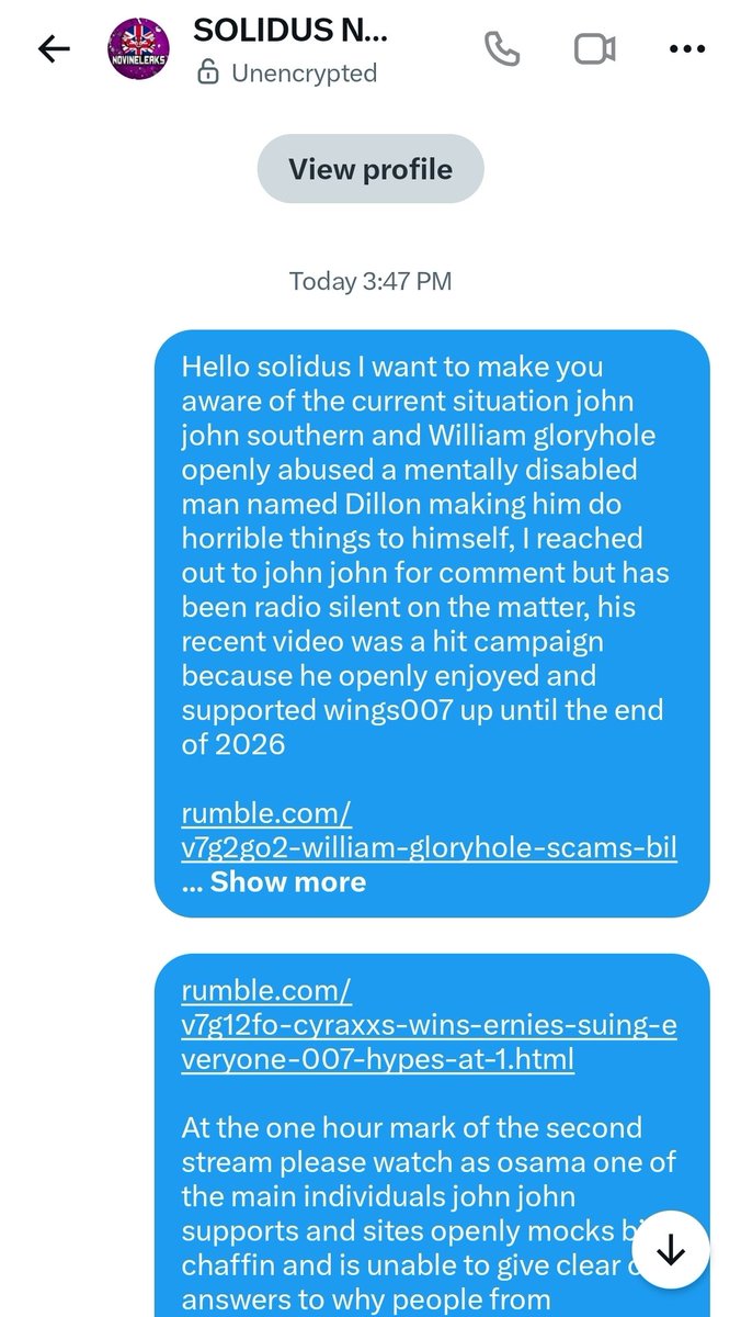 DandelionRT00's tweet photo. @johnfromyoutube @NovineLeaks Still waiting for a response I brought actually evidence you site kiwifarms please reach out to me thank you. https://t.co/k29ztmWFxn
