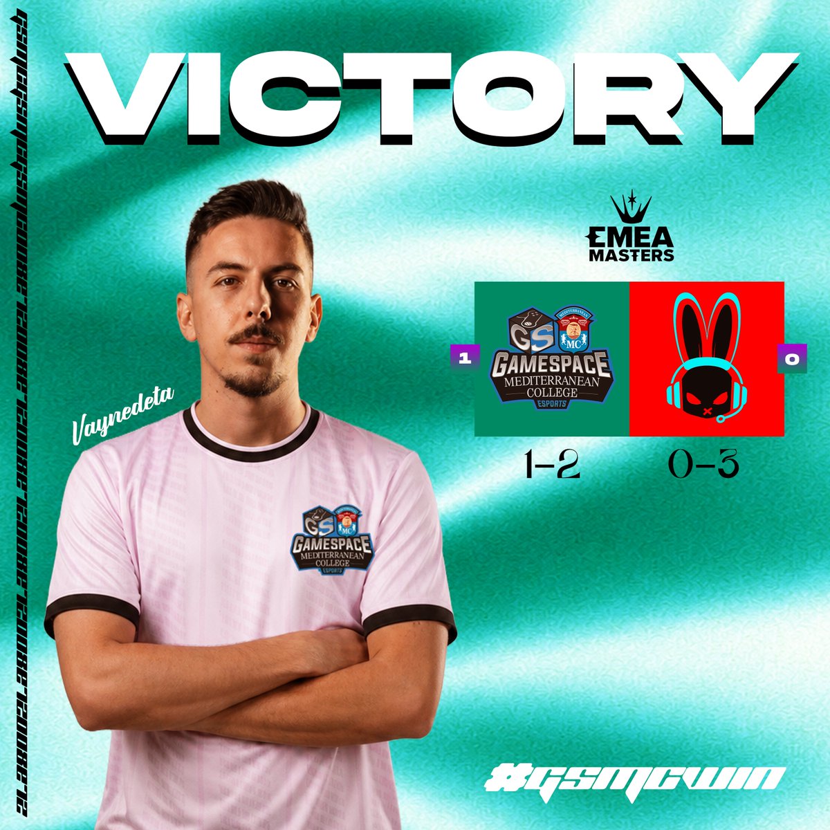 GamespaceEsport's tweet photo. It wasn't DO or DIE (oops), but we still did.🫡
GGs @Esport_TSC! See you tommorow! https://t.co/f28EAG6cQF