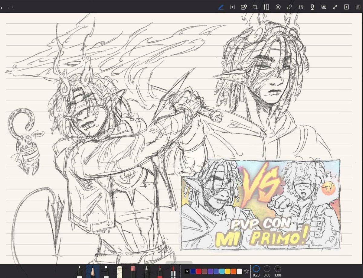 Sab3liii's tweet photo. Flame doodles from uni 
#flamefragsfanart https://t.co/is4MDu81Dy