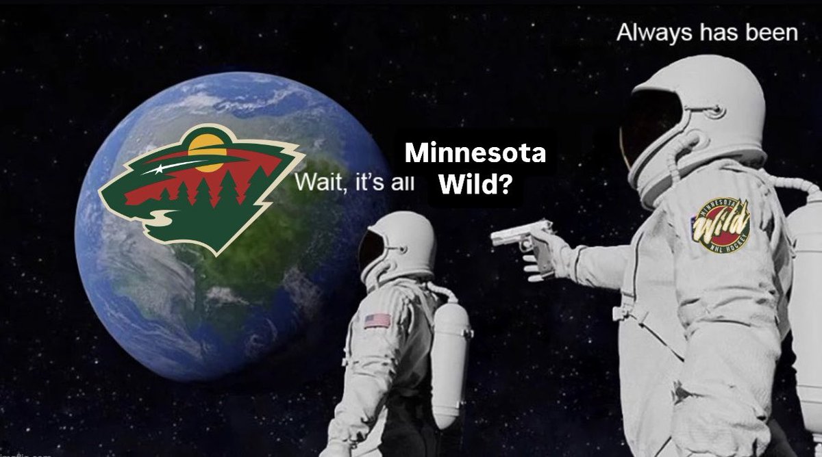 polarisquinn's tweet photo. we’re back baby #mnwild https://t.co/k3I1nlmdZf
