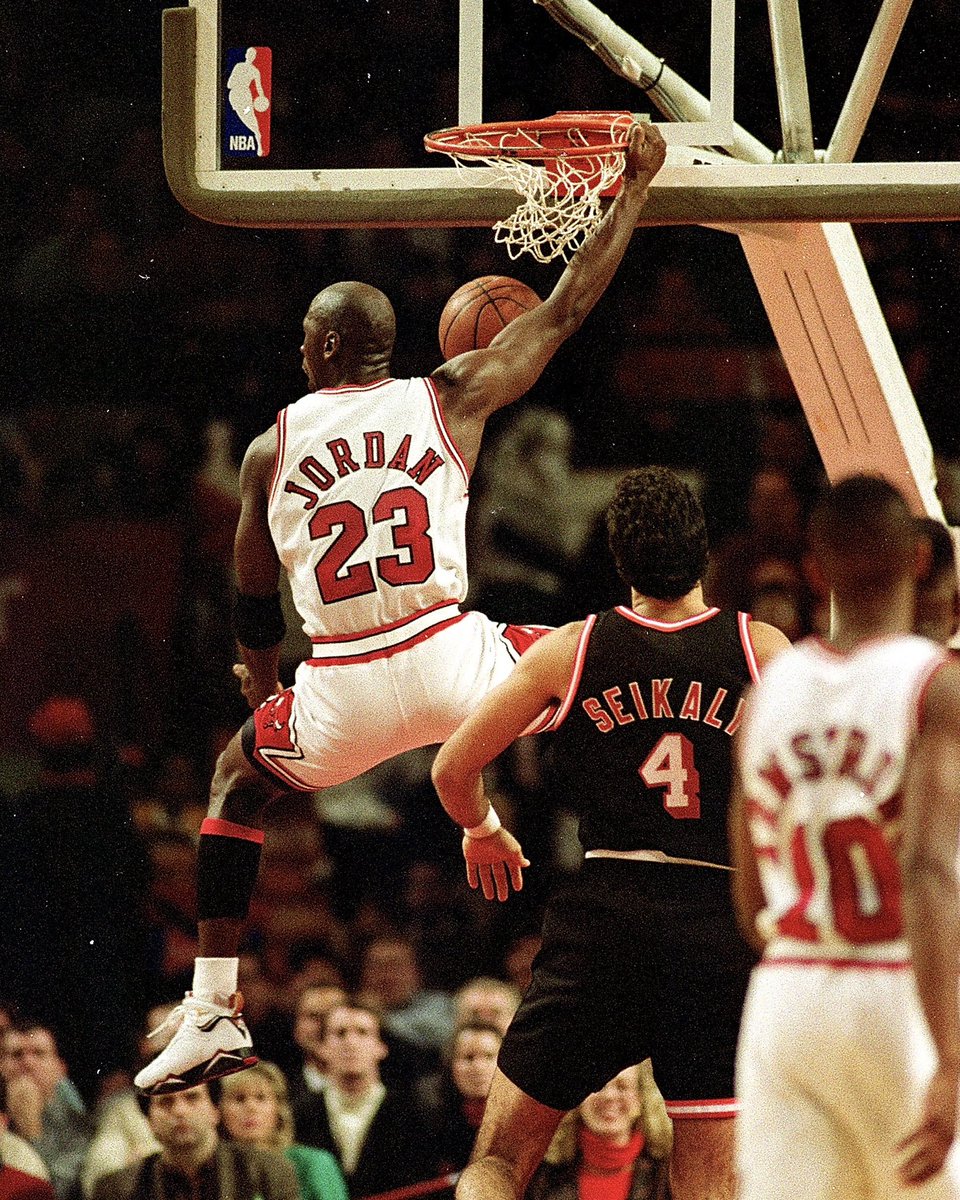 SLAMonline's tweet photo. Moments after liftoff #MJMondays https://t.co/a6nbfOUAkM