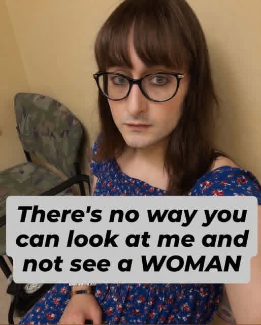 Evelyn001d's tweet photo. There's no way you can look at me and not see a WOMAN. Thoughts. https://t.co/XNOvt3ccXV