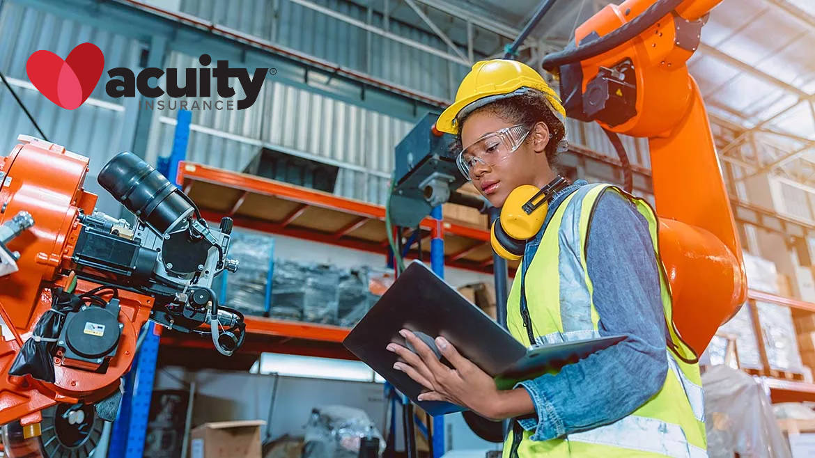 acuityinsurance's tweet photo. This Mfg Week, we celebrate the people who build, create &amp; keep things moving.
From the shop floor to the supply chain, manufacturers play an important role in our communities &amp; economy. We’re proud to support the businesses &amp; people behind the work every day. https://t.co/CHb351bzDH