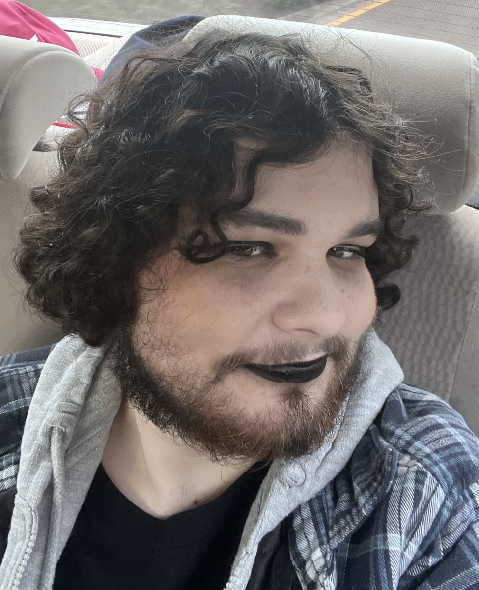 Barnsage's tweet photo. Its been a year since I started transitioning and I also just hit 6 months on hrt today the happiest I've ever been, thank you to everyone that has been with me on my journey 🏳️‍⚧️🩵��🤍🩷🩵🏳️‍⚧️ https://t.co/ISE1lrnULz