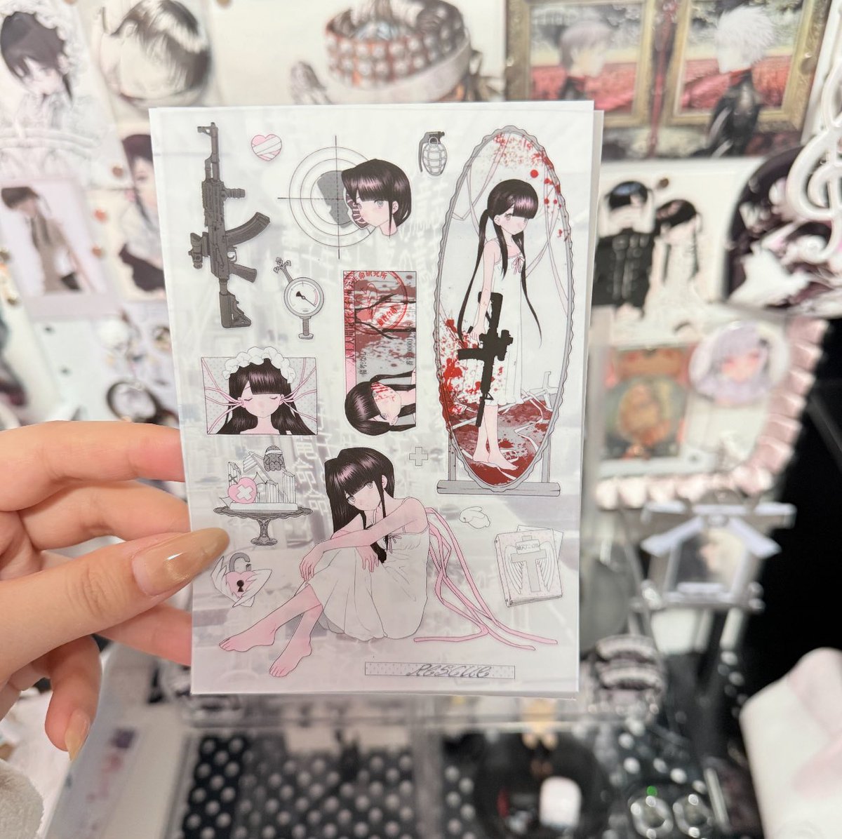 KUSATTASHIMA's tweet photo. What's on my desk🎶

#책상꾸미기 #bujo #journaling #stickers #스티커 https://t.co/KGeSghwdOp