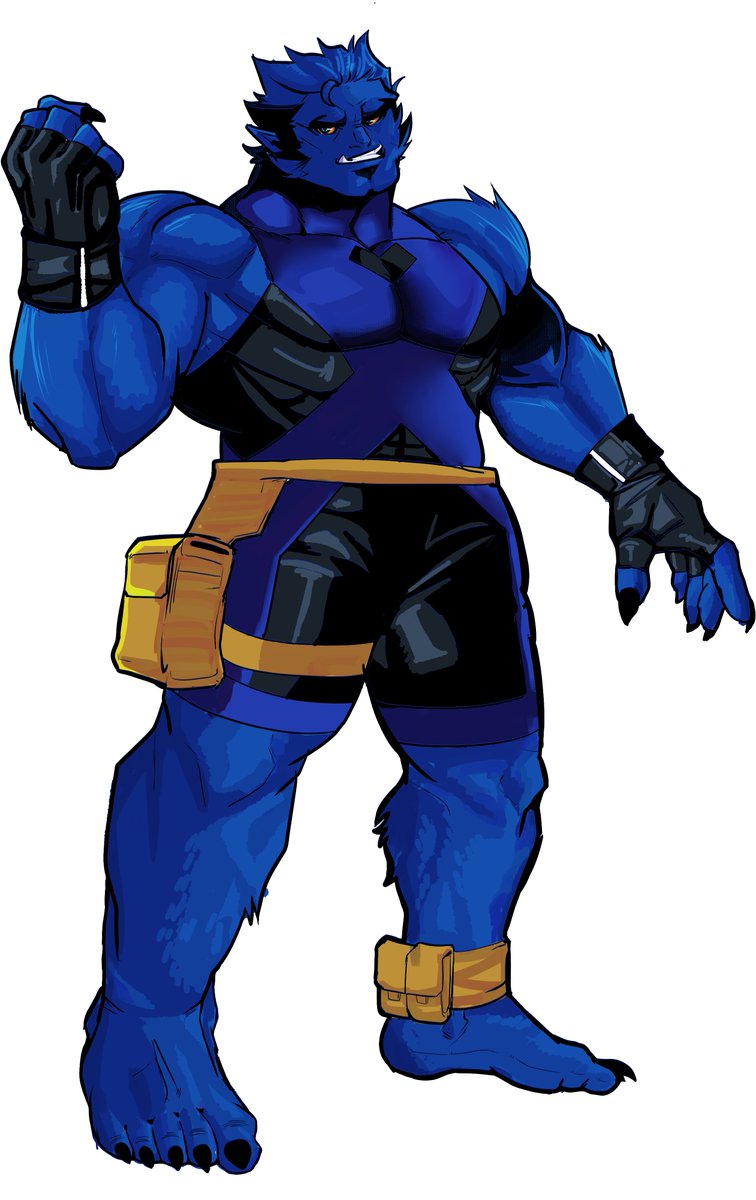 DevilMayVibe's tweet photo. I really loved this design, so I wanted to give drawing it a try
#Marvel #Beast https://t.co/NQcCAjz4CY