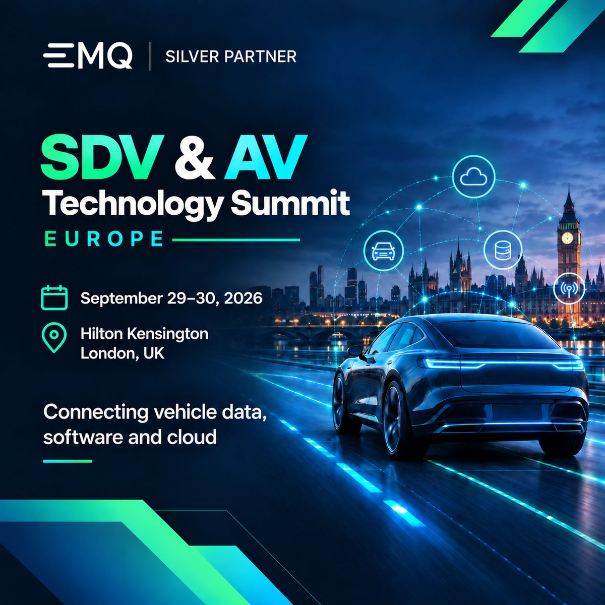 EMQTech's tweet photo. SDV &amp; AV Technology Summit Europe starts tomorrow in London!

If you’ll be there, we’d love to connect and talk about the data backbone for software-defined vehicles, from vehicle to cloud.

@Automotive_IQ 

https://t.co/JVtBOGLMju

#SDVAVTechEurope #MQTT https://t.co/e7vuHQ3cjW