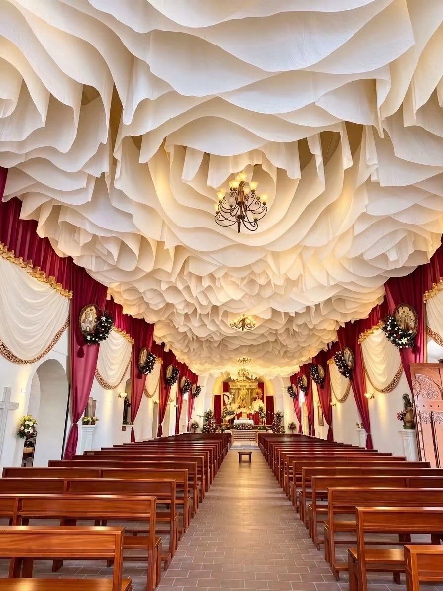 PullinGina's tweet photo. Así de linda está la Parroquia Nuestra Señora del Rosario, en Sanarate 🤩 https://t.co/JW030GYgX7
