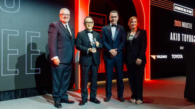 CodyToyota's tweet photo. #Toyota Motor Corporation Chairman Akio Toyoda Inducted into the Automotive Hall of Fame #ToyotaEmployee https://t.co/j5ydD1J6Gr https://t.co/TGtRIklZy2