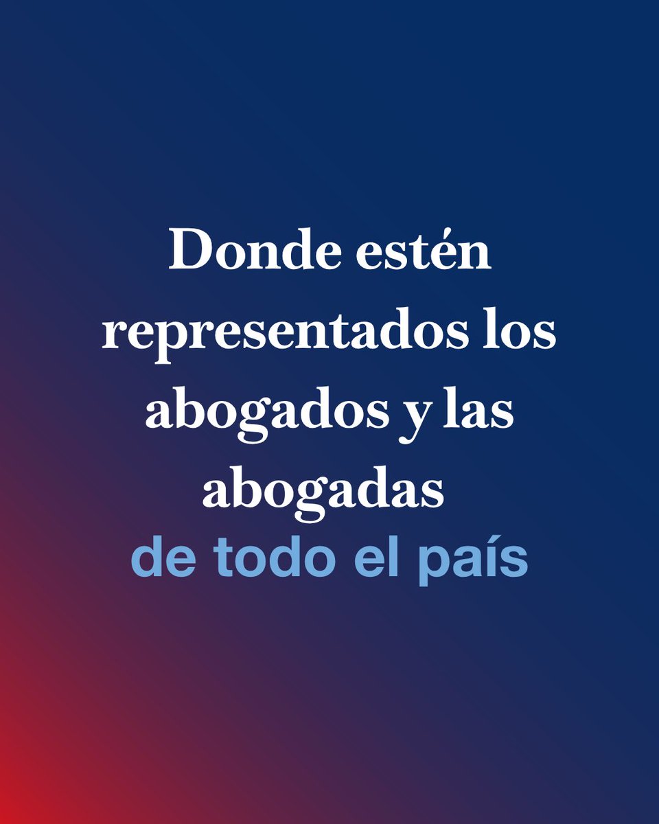 Abogaciafed26's tweet photo. 🔵 En Abogacía Federal queremos un Consejo de la Magistratura donde estén representados los abogados y abogadas de todo el país. 

➡️ Este 20 de octubre, es con Abogacía Federal. 

#Esconvos https://t.co/5uObJcuPVL