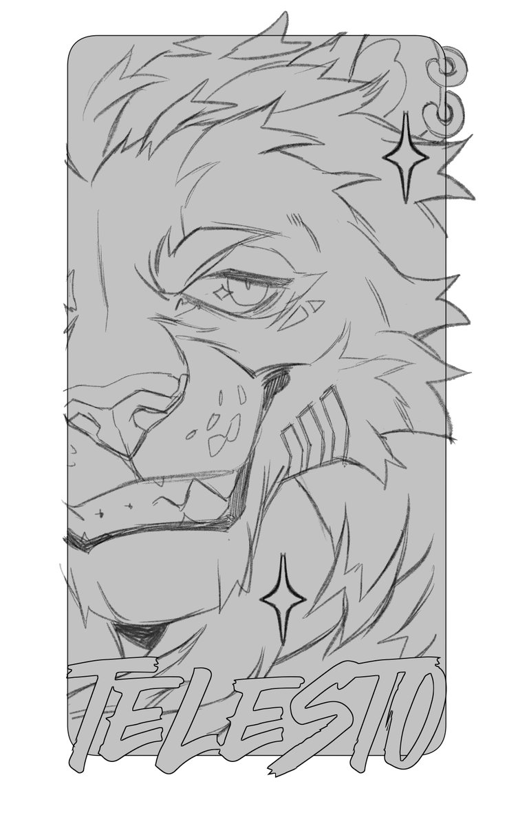 BigRoundLion's tweet photo. Badge sketching! :) https://t.co/HvSsGgMWaC