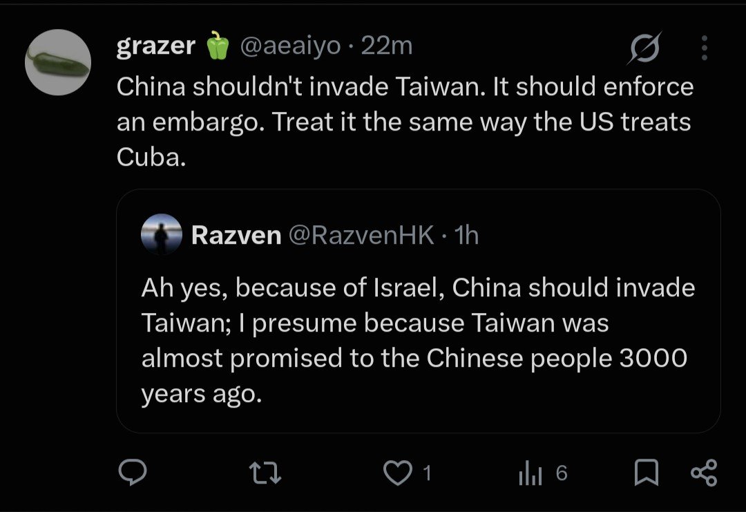 RazvenHK's tweet photo. Tankies will always point at something America did, say "America bad" and then say China should do the same thing. https://t.co/iy4kkF1d9c