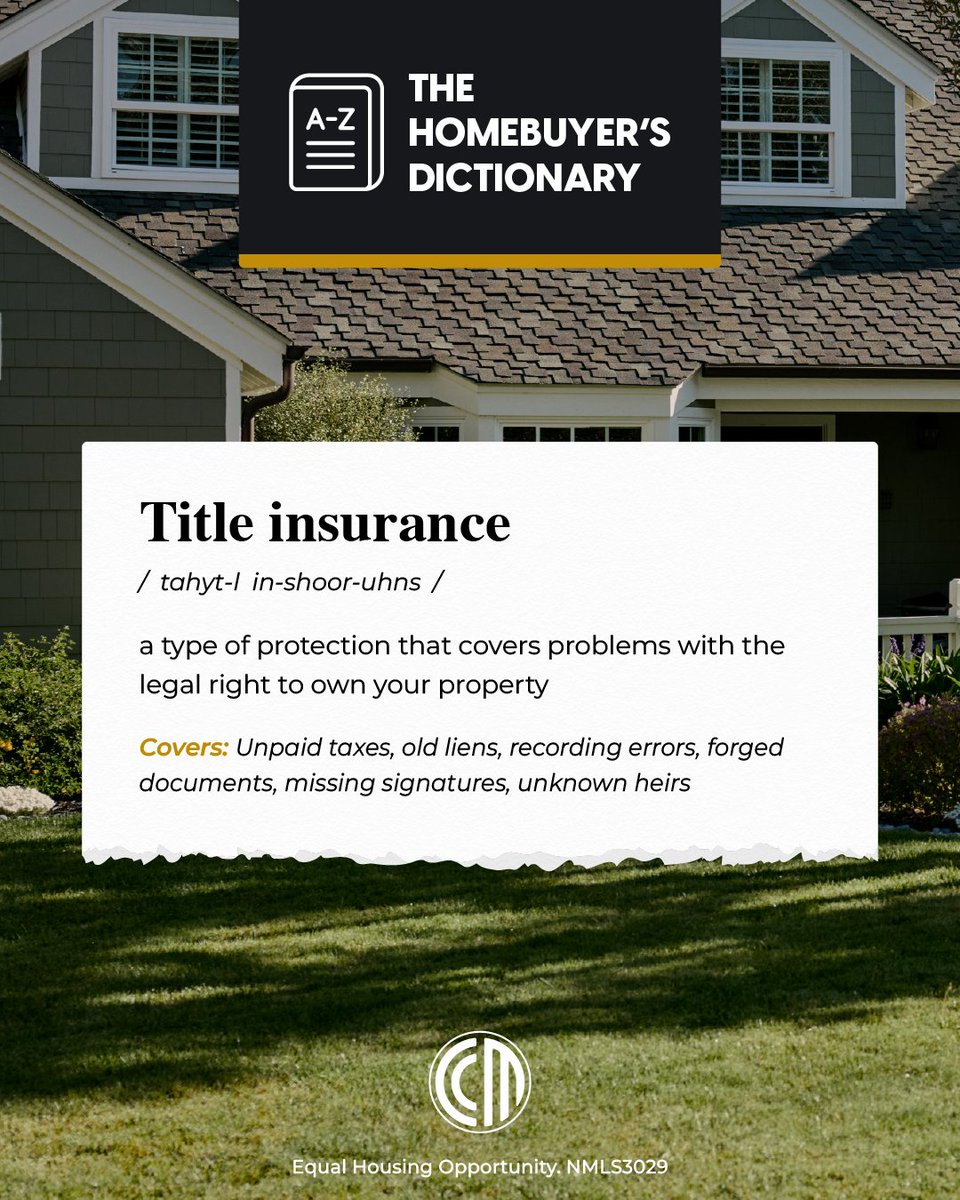 Rod05182678's tweet photo. Your home is a huge investment. Title insurance protects your right to make it yours. Learn more: https://t.co/fxiWQzE1FN https://t.co/touJtyTdh1