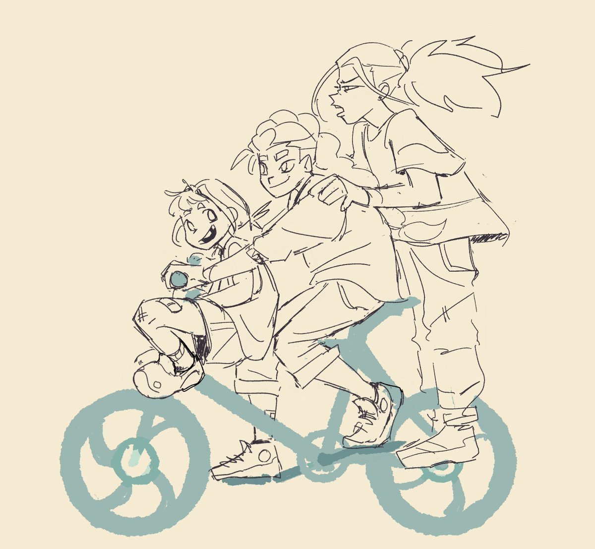 dangerhoney_'s tweet photo. kidtrix thing i'm drawing https://t.co/4ryzQuSOPR