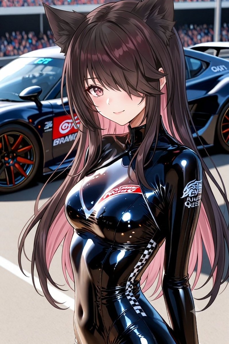 AliceDesu02's tweet photo. latex grid girl outfit 
#aiイラスト
#AIart
#AIアニメ
#AIアート https://t.co/L0blL4lz6Z