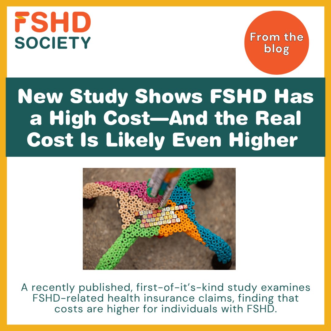 FSHDSociety's tweet photo. We all know living with #FSHD is expensive. Specialist visits. Home improvements. AFOs. Pain management. PT co-pays. Insurance. It adds up.
Read our blog on a new study examining FSHD-related medical costs: https://t.co/nKoFqgk8sw
#FSHDResearch #HealthEconomicsResearch https://t.co/Q4ulBVpKFR