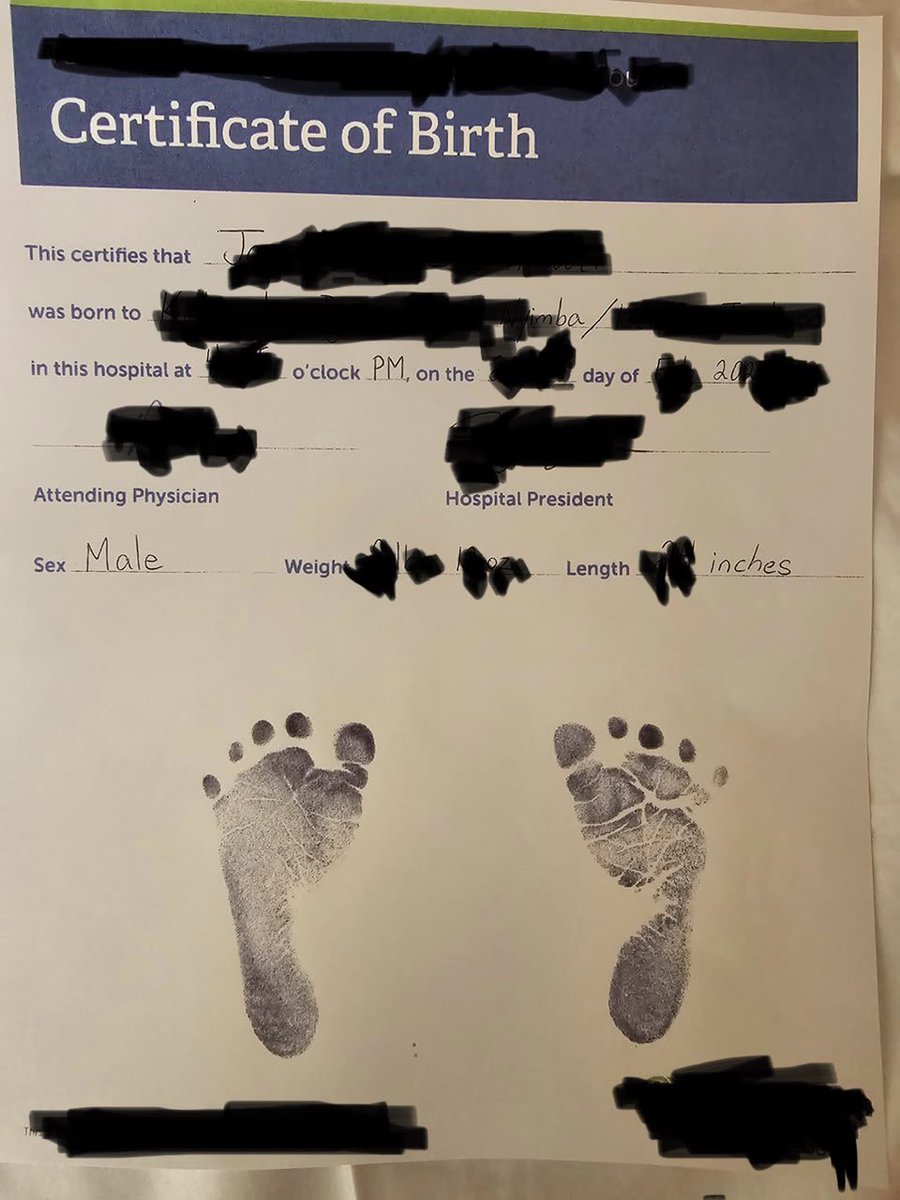 KomugishaPeace's tweet photo. Finally, the Birth Certificate of the long awaited king baby Oyo is out😳😳🫢It's our time to shine🫢 https://t.co/7dLEPEd0Wl